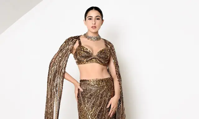 వధువు లుక్లో సారా అలీఖాన్.. గౌరవ్ గుప్తా డిజైన్స్తో మ్యాజిక్!